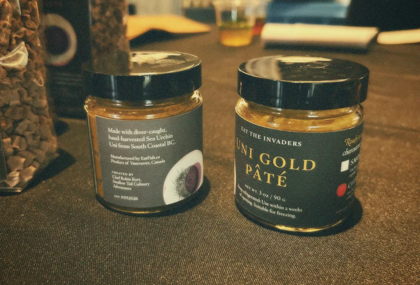 Product with box open