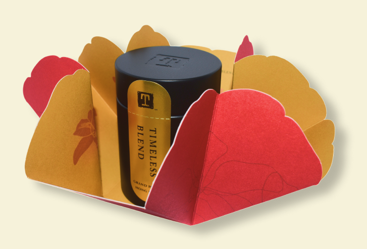 Product with box open