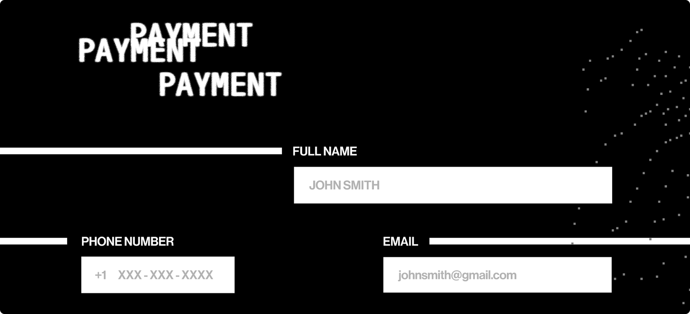 Payment Page Details