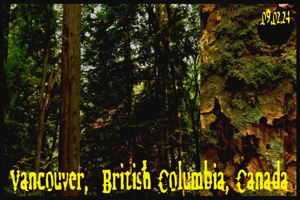 Vancouver postcard design